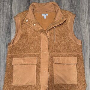 Tan Sherpa Vest